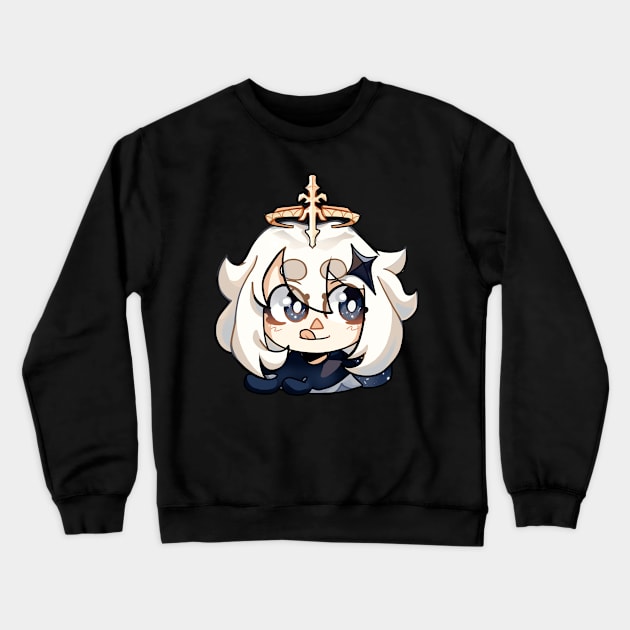 Paimon! Crewneck Sweatshirt by lillastarr